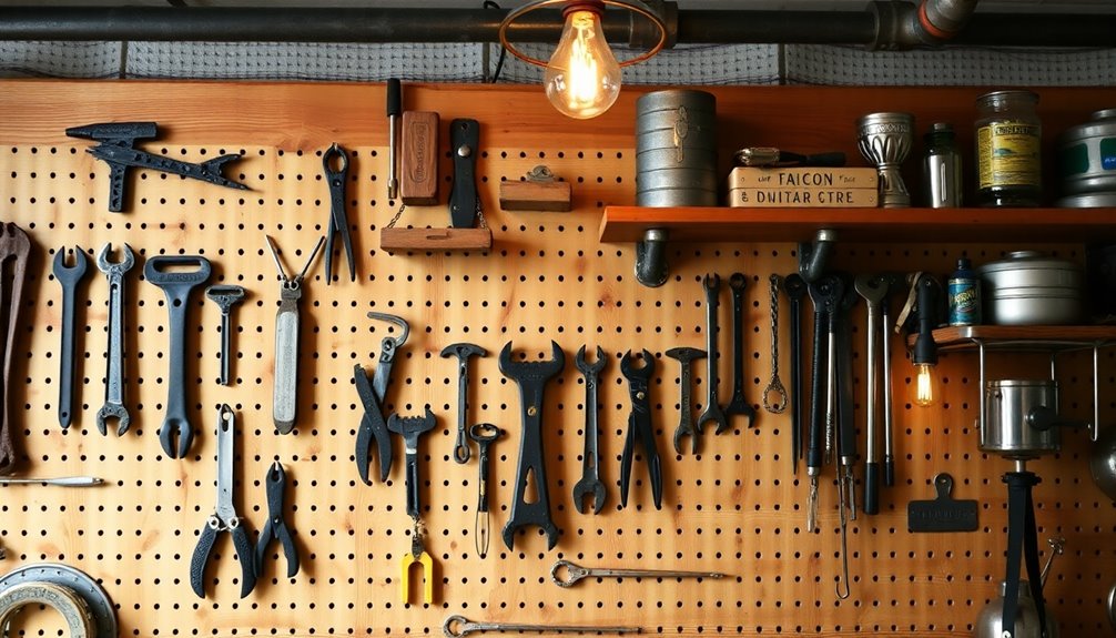 functional tool wall art