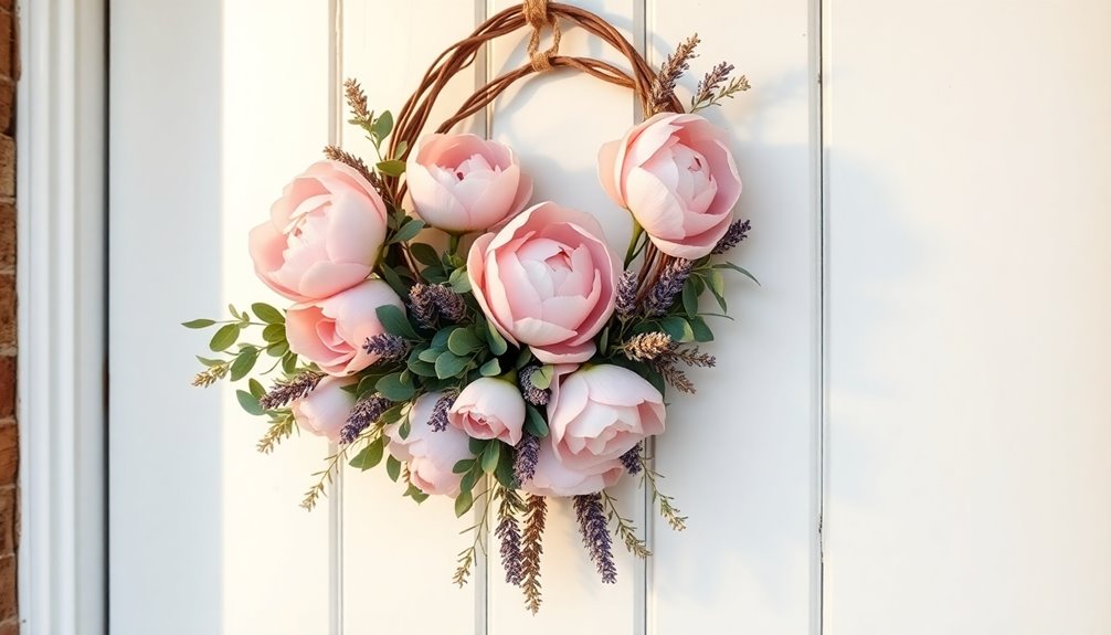 handmade floral wreath options