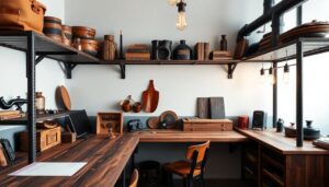 industrial decor for dads