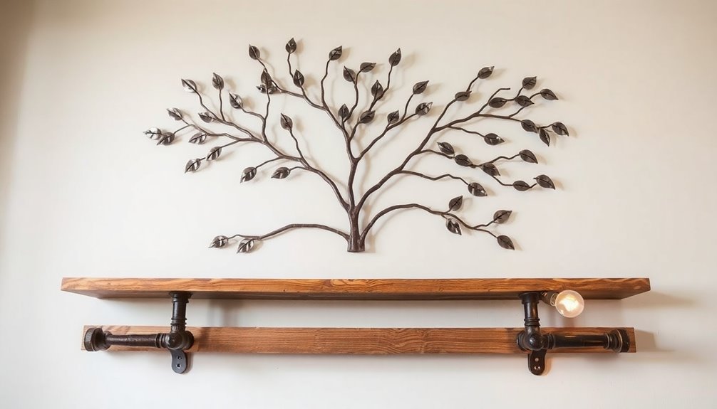 industrial metal nature art