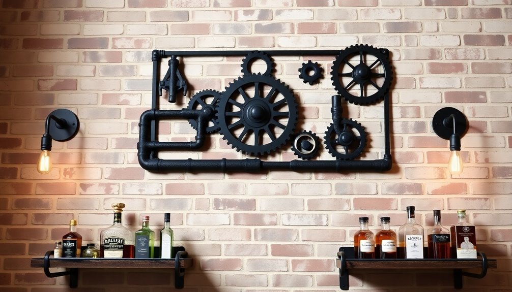industrial metal wall art