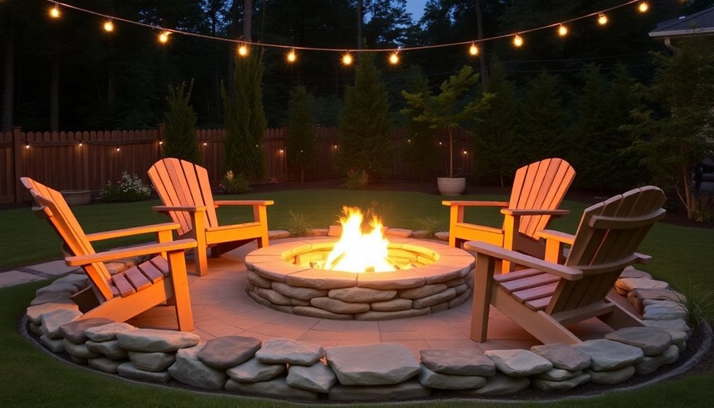 intentional fire pit design
