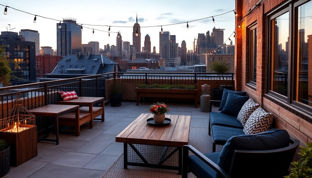 intentional rooftop furniture choices
