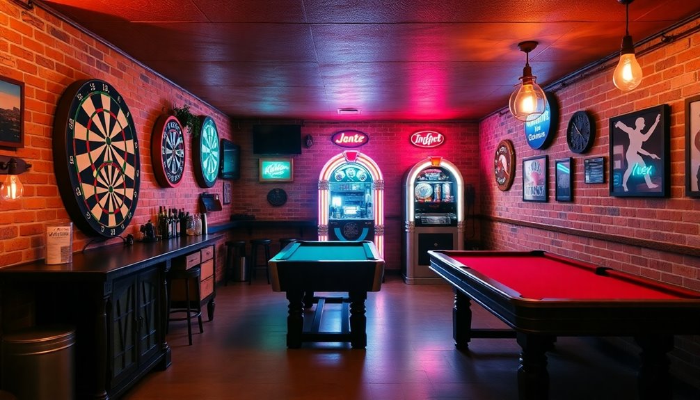interactive basement entertainment essentials