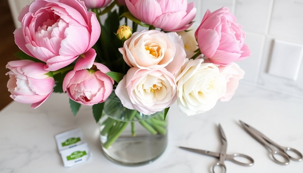 keep flowers fresh longer