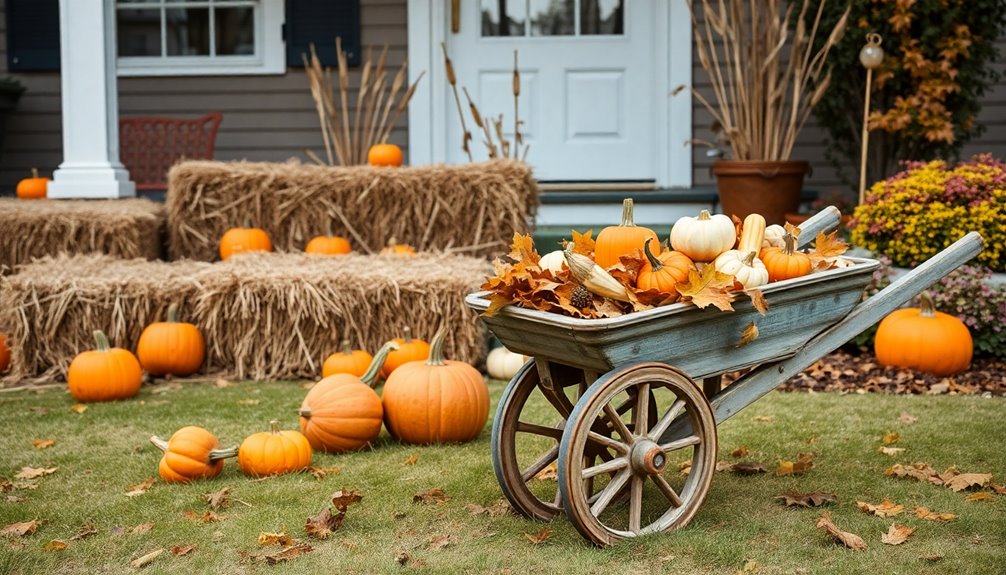 last minute thanksgiving yard decor