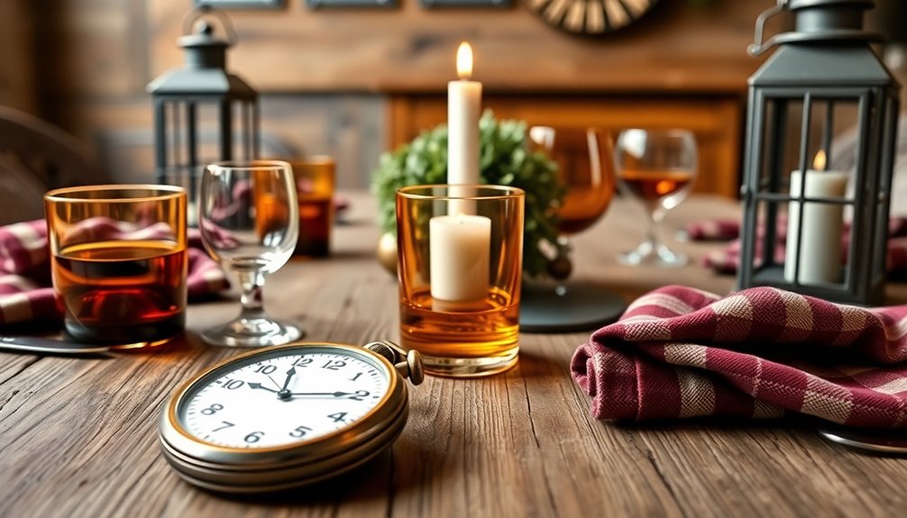 masculine outdoor tablescape ideas