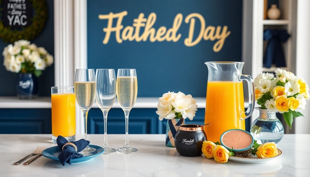 mimosa bar for dads