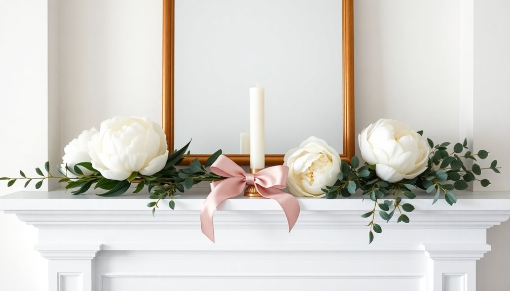 minimalist mother s day mantel