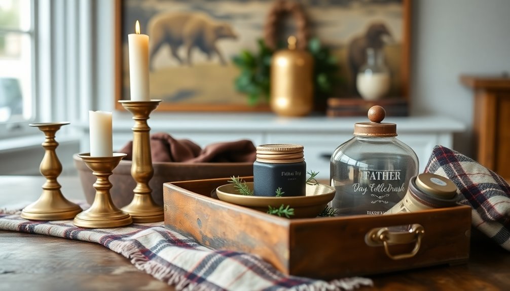 mix metals for vintage charm
