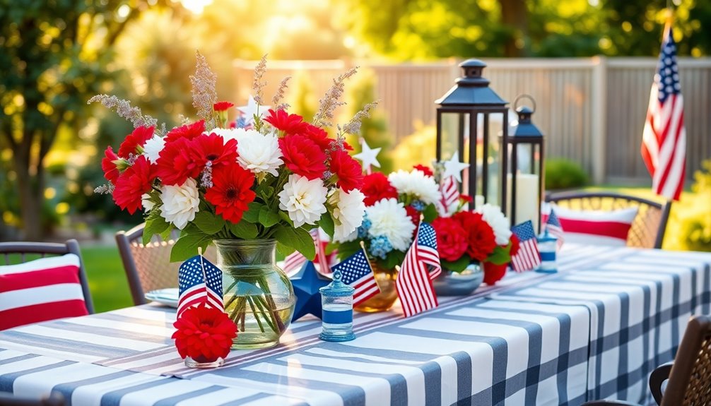 outdoor 4th of july decor