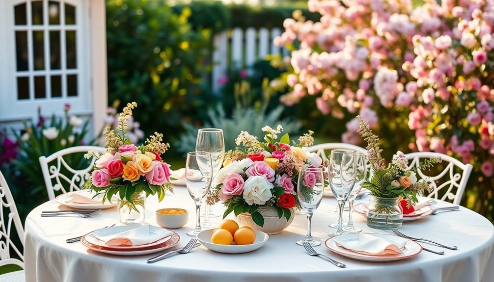 outdoor mother s day brunch