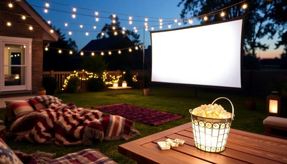 outdoor movie night solutions