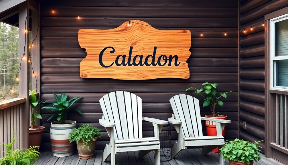 personalized deck sign gifts