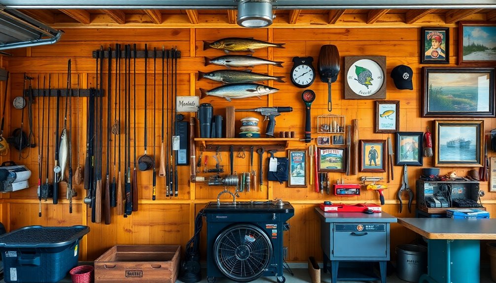 personalized garage decor ideas