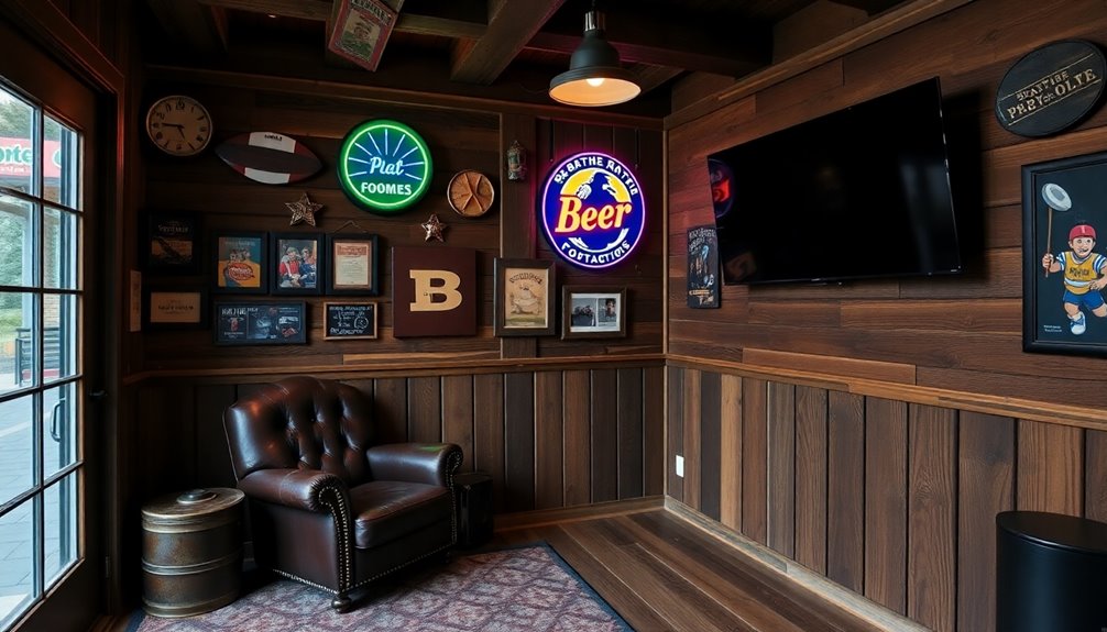 personalized man cave themes