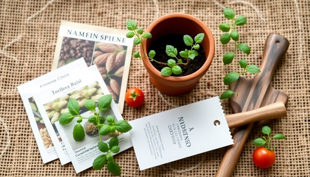 pizza garden seed kit