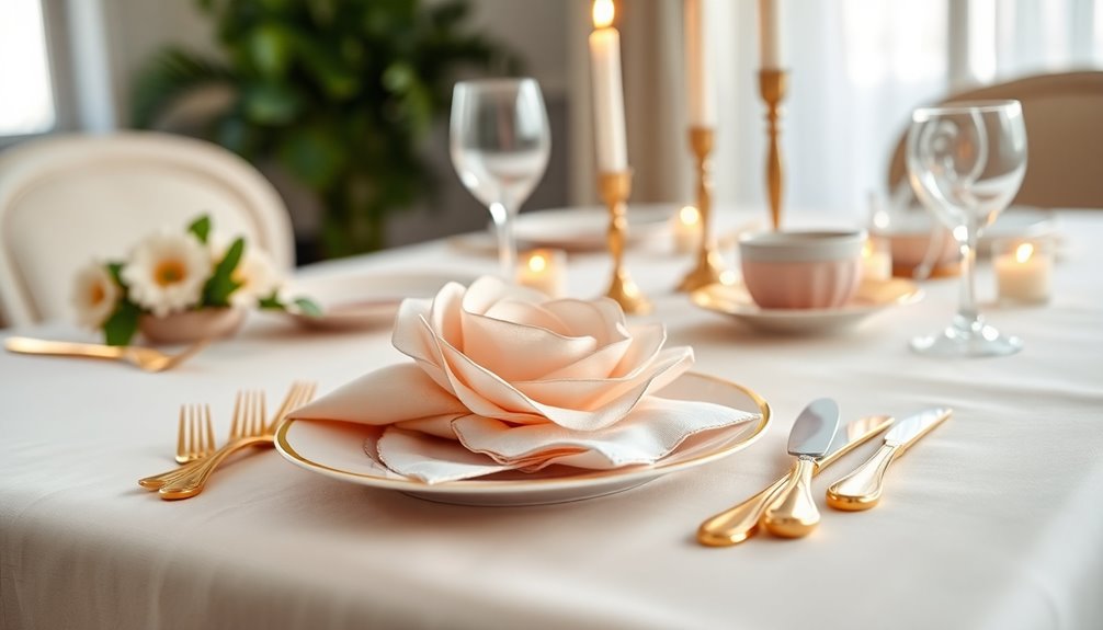 polished napkin folding techniques