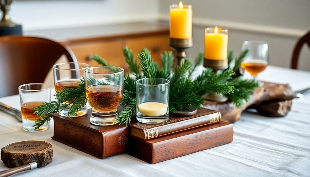 root beer flower centerpieces