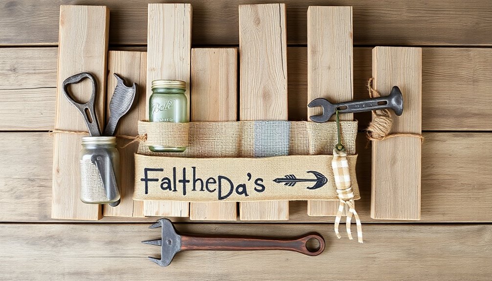 rustic pallet wood preparation