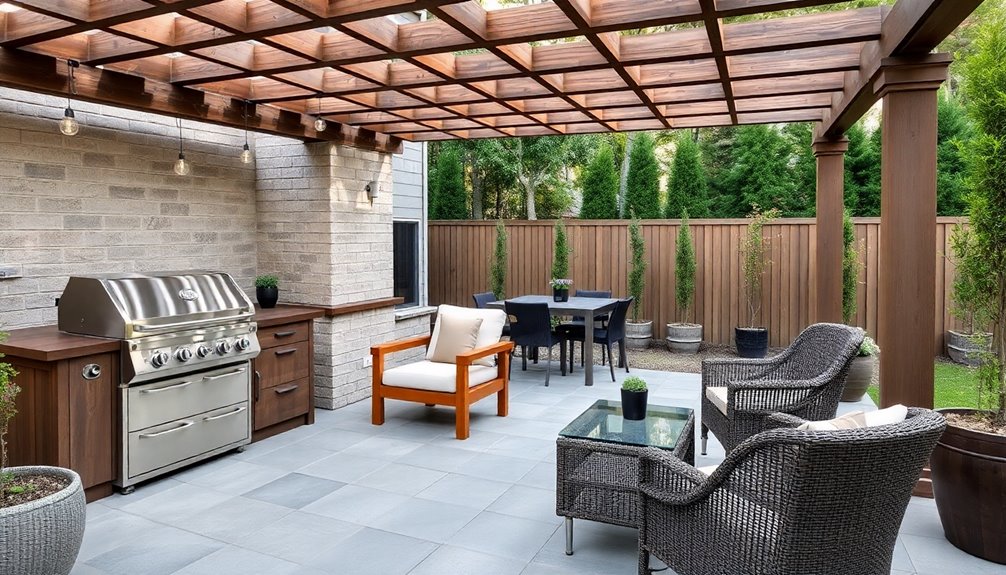 select durable outdoor materials