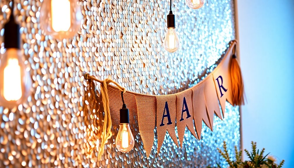 shimmer walls or diy banners