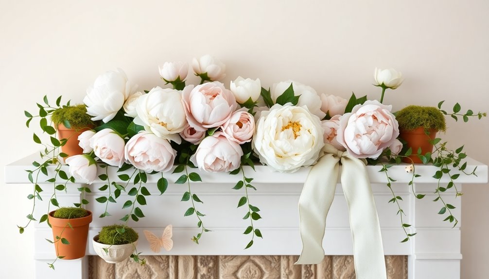 spring mantle decor ideas
