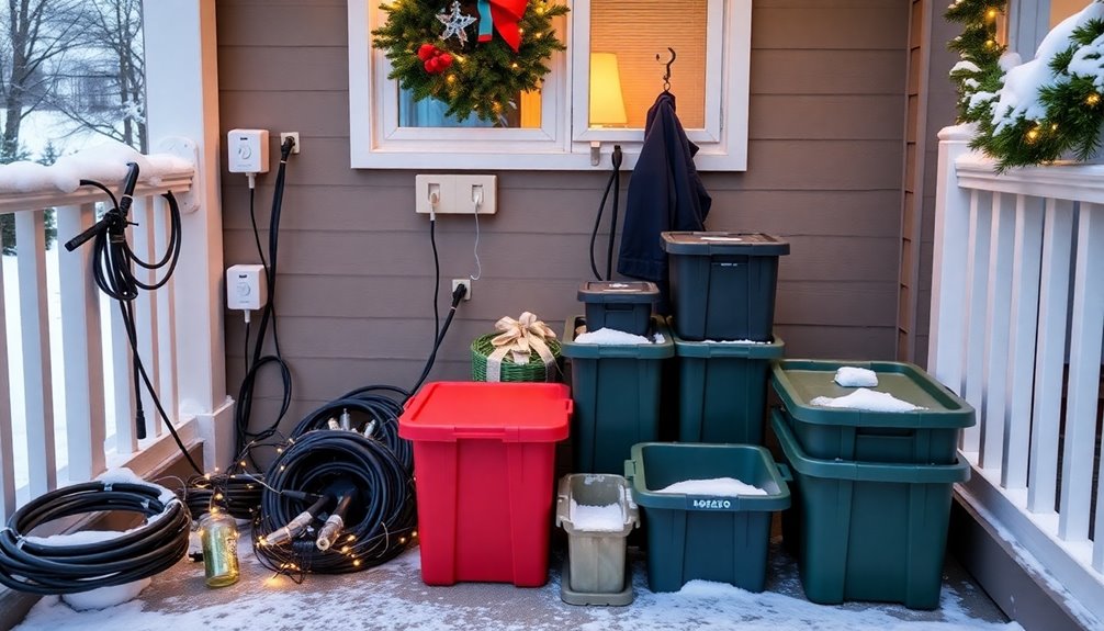 stress free outdoor decorations