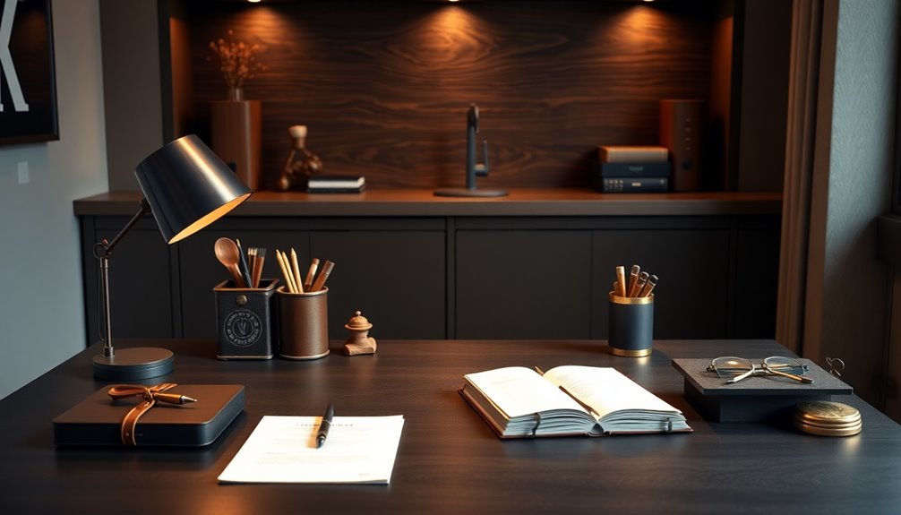 stylish organized workspace essentials