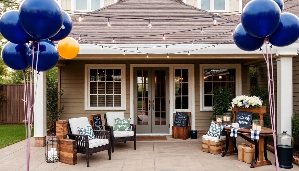 surprise party decorations ideas