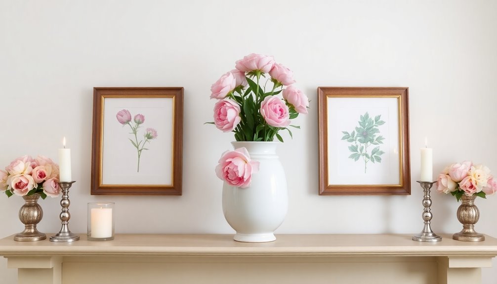 symmetrical mantle styling tips
