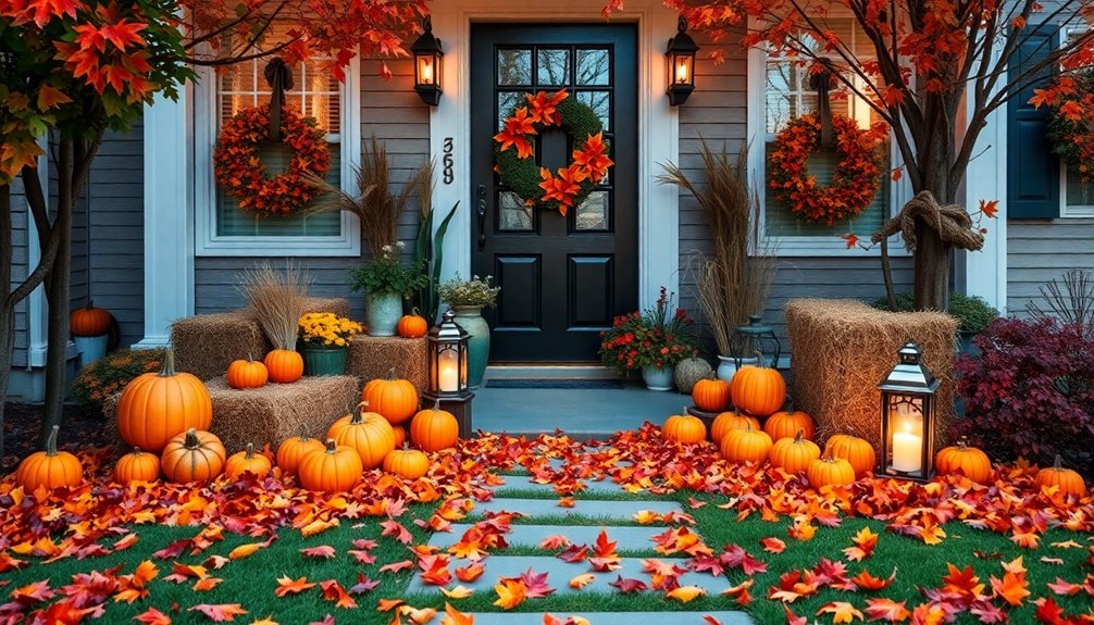 thanksgiving outdoor decor ideas