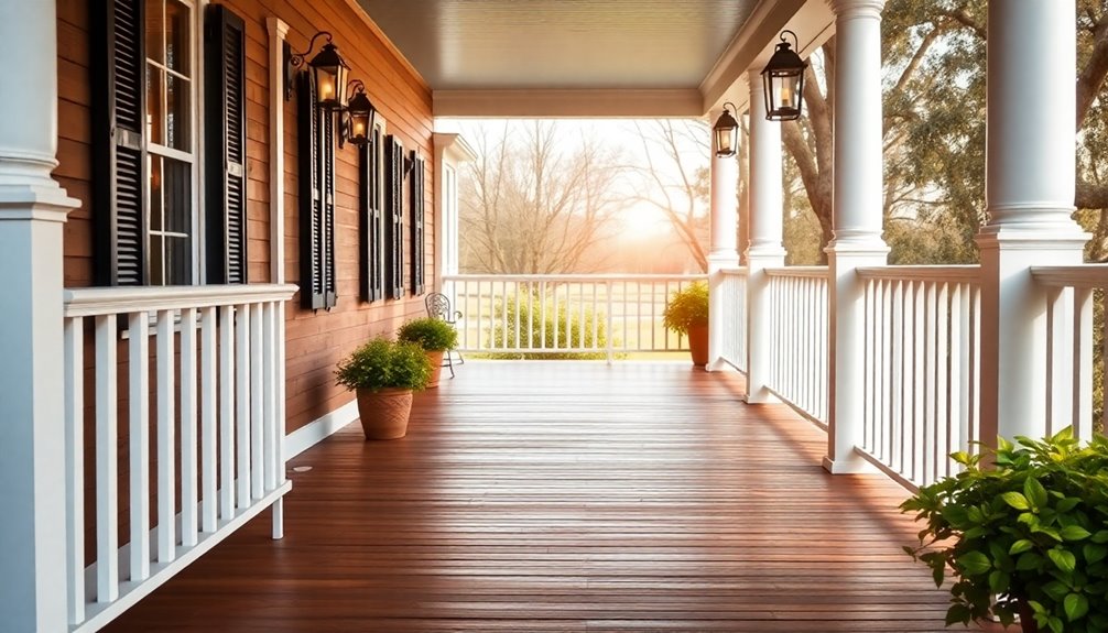 thorough porch cleaning preparation