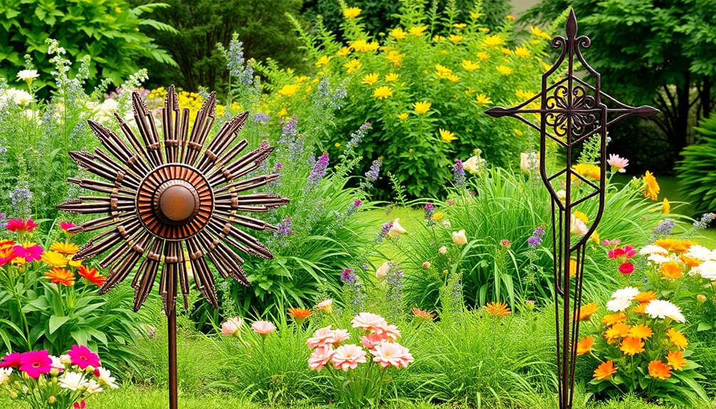 thoughtful dad themed yard art