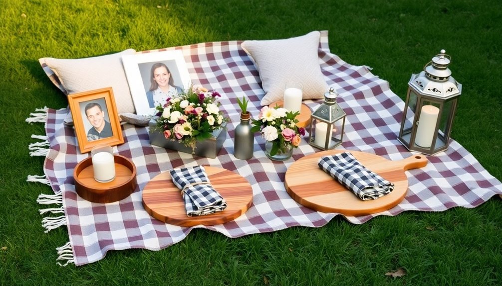 thoughtful picnic for dad