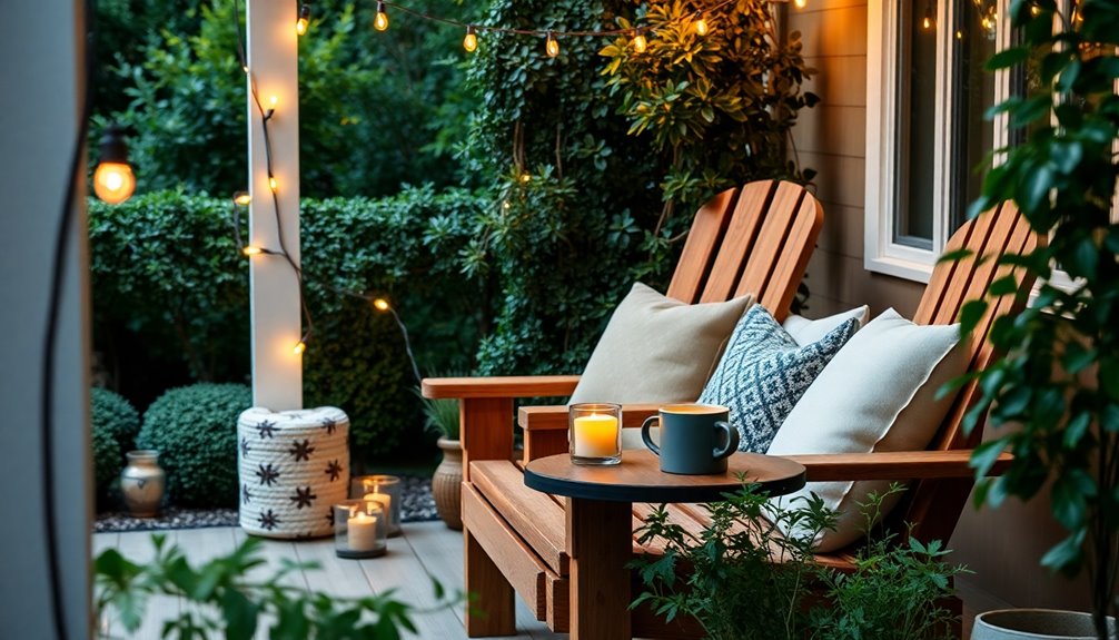 transform garden into retreat