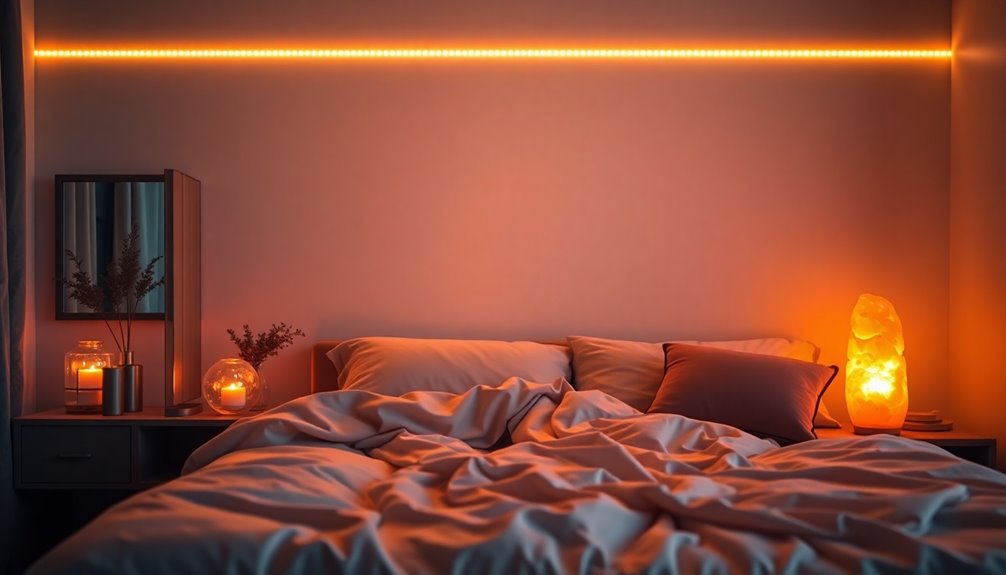 transformative ambient bedroom lighting
