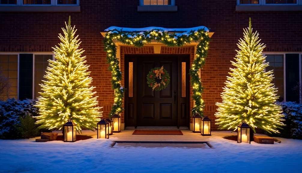 tree placement for visibility