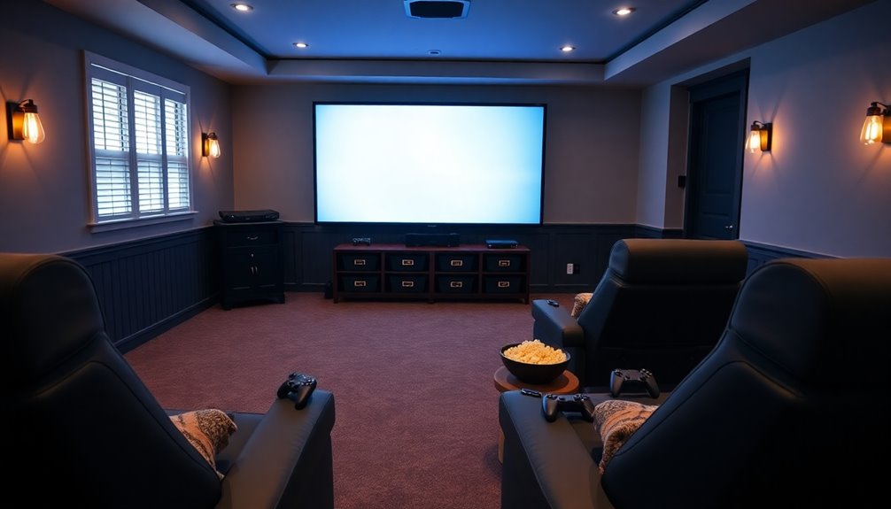 ultimate gaming movie setup