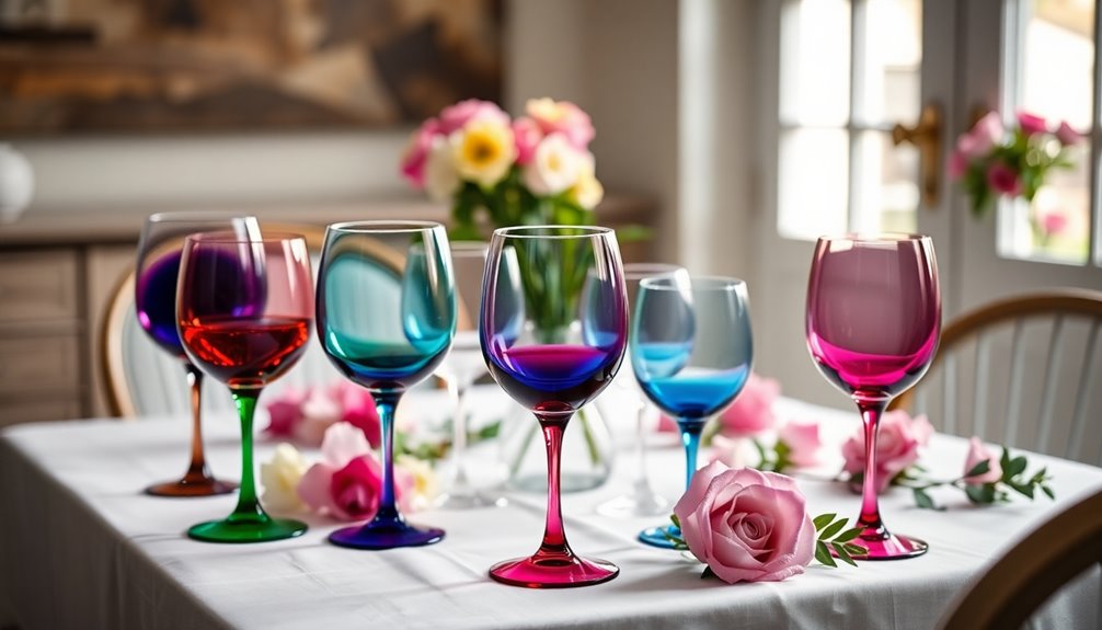 vibrant table setting options