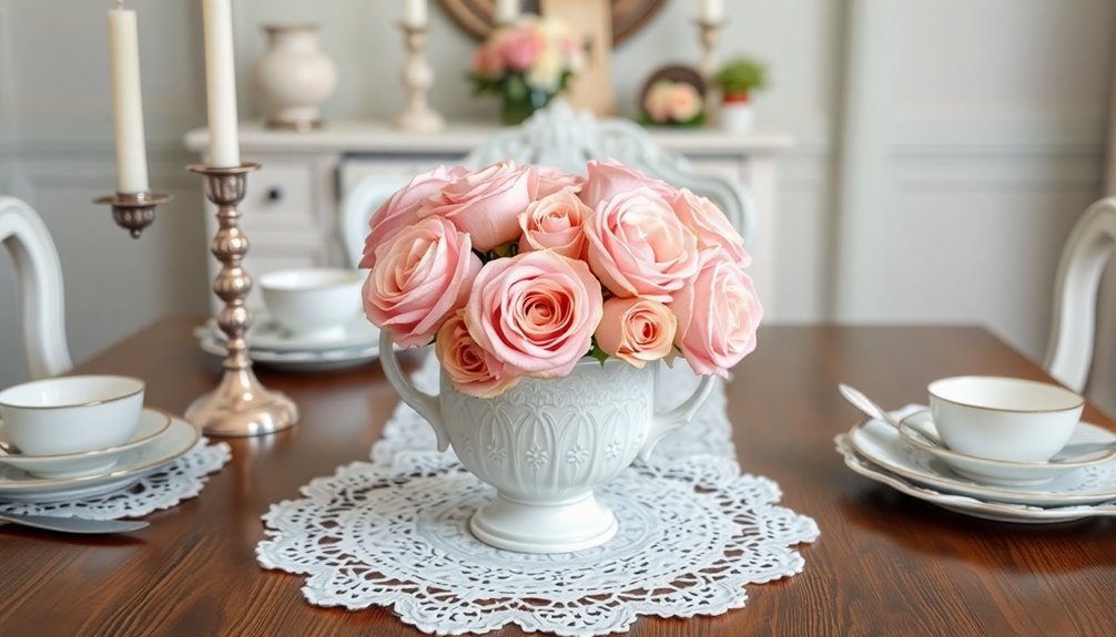 vintage accents create personality