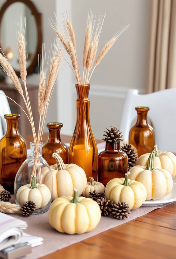 autumnal harvest themed home accents