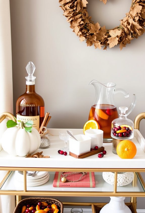 batched bourbon cider bar