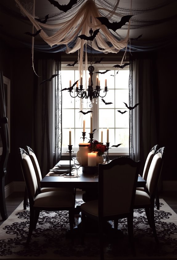 bats witches webs everywhere