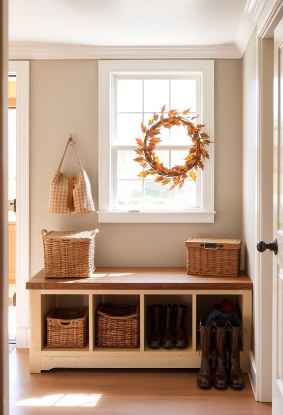 bench with accessible storage