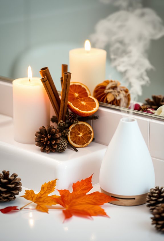 bold intentional holiday bathroom scent