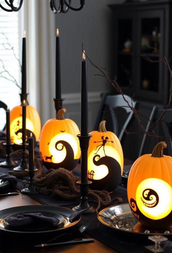 budget diy jack skellington lanterns