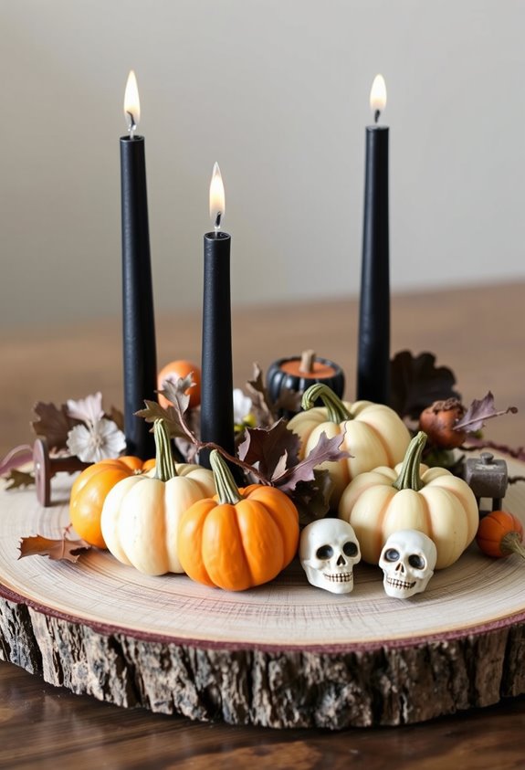 budget friendly spooky tabletop cluster