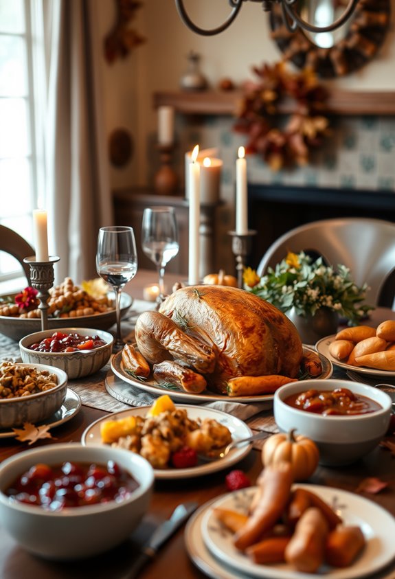 classic thanksgiving menu flexible