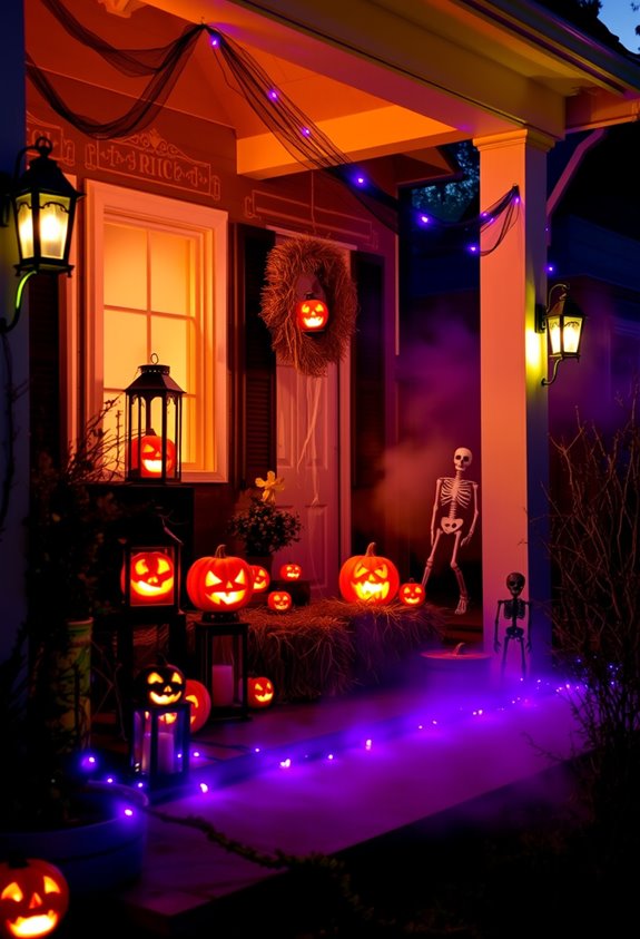 creative spooky yard displays